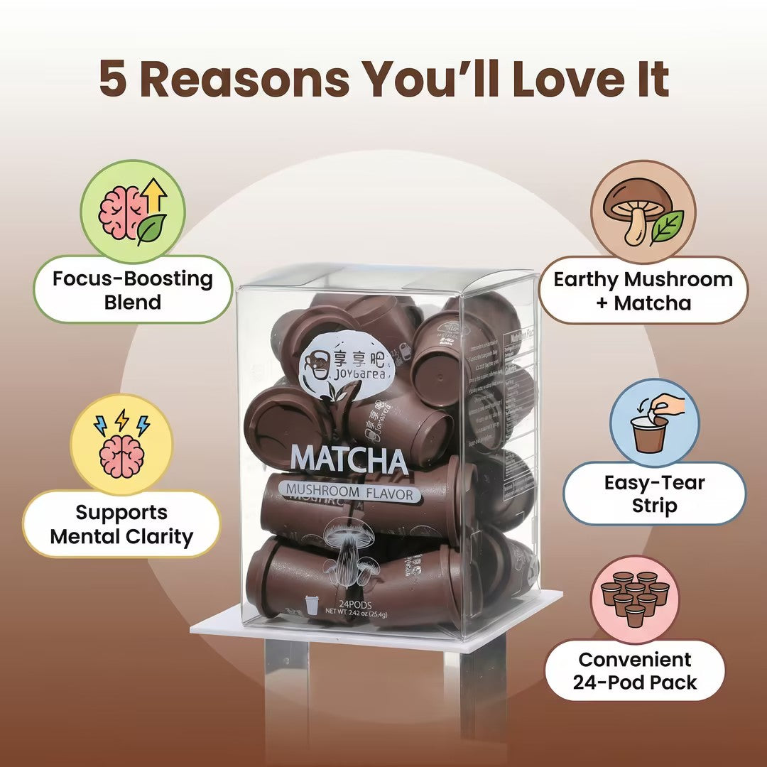 Mushroom Matcha Tea 24 Pods