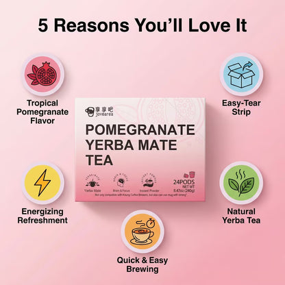 Pomegranate Yerba Tea 24 K-Cup Pods