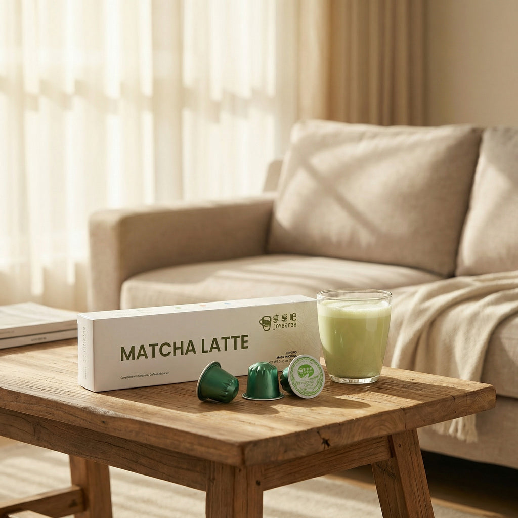Matcha Latte Tea 20 Pods for Nespresso Original Machine