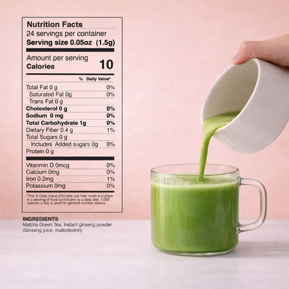 Ginseng Matcha Tea  24 Pods