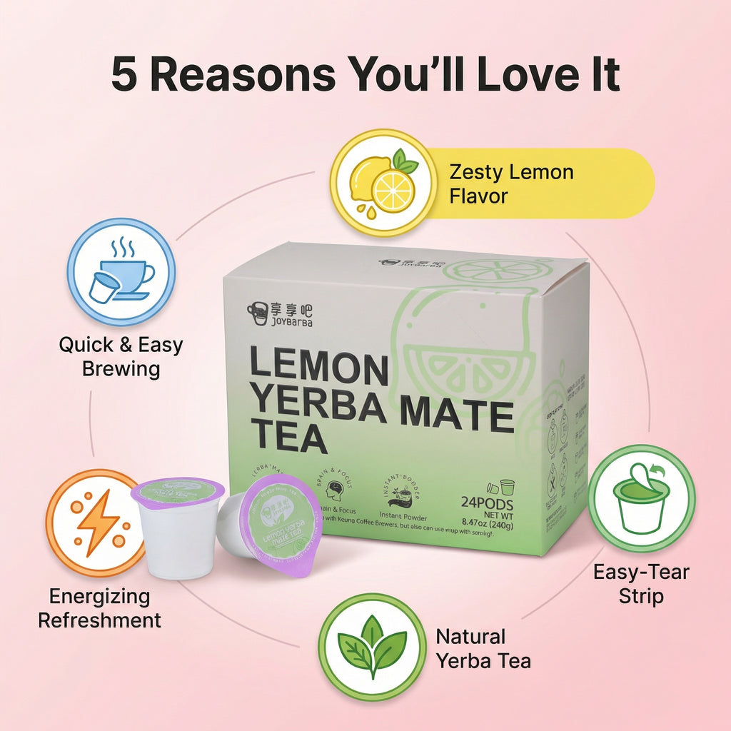 Lemon Yerba Tea 24 K-Cup Pods