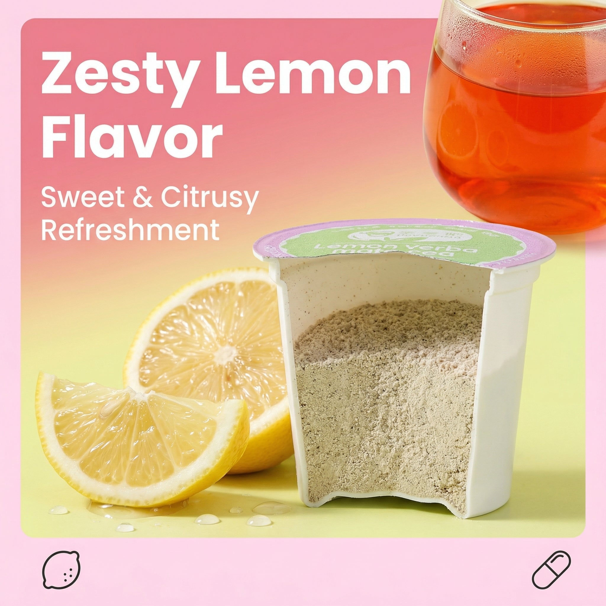 Lemon Yerba Tea 24 K-Cup Pods