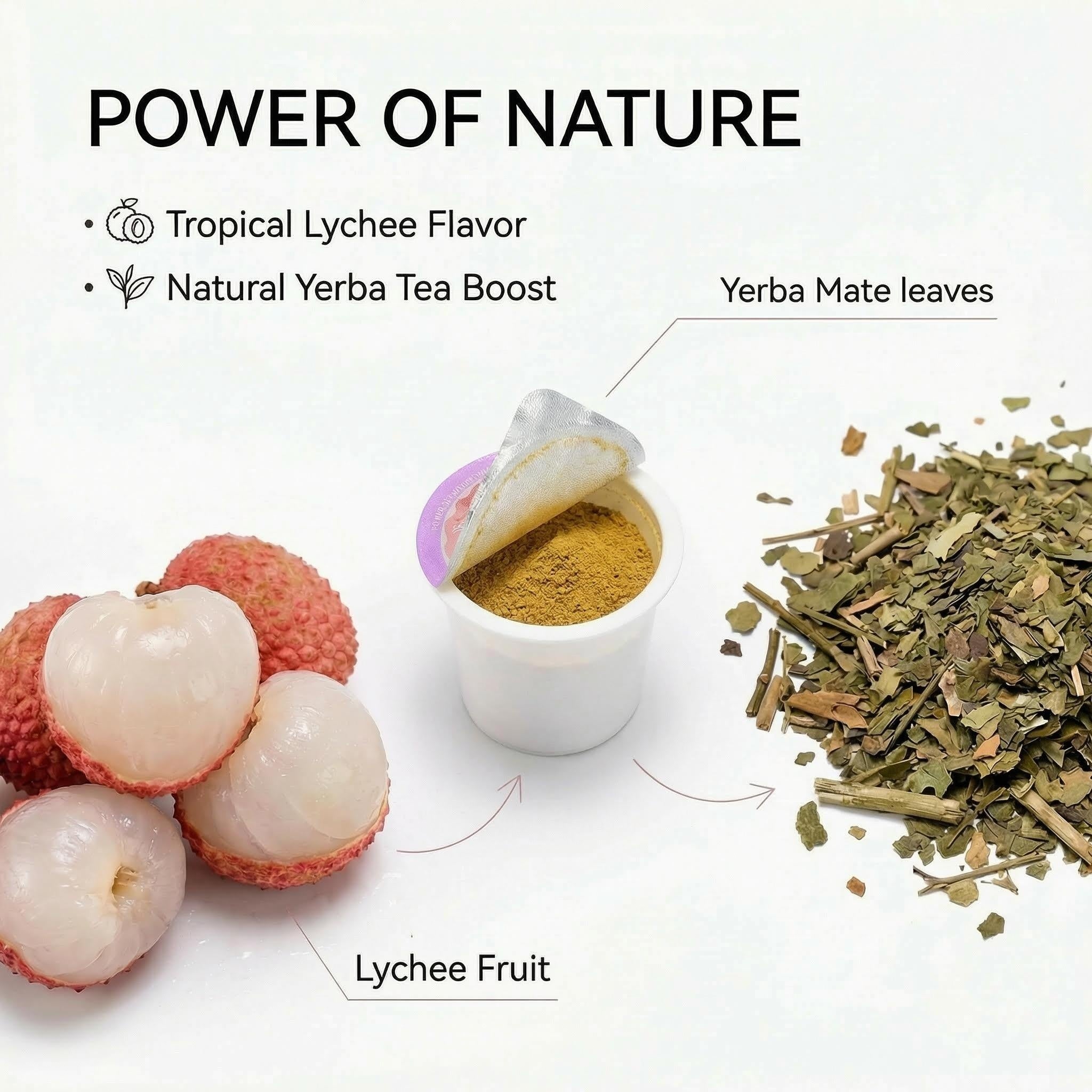 Lychee Yerba Tea 24 K-Cup Pods