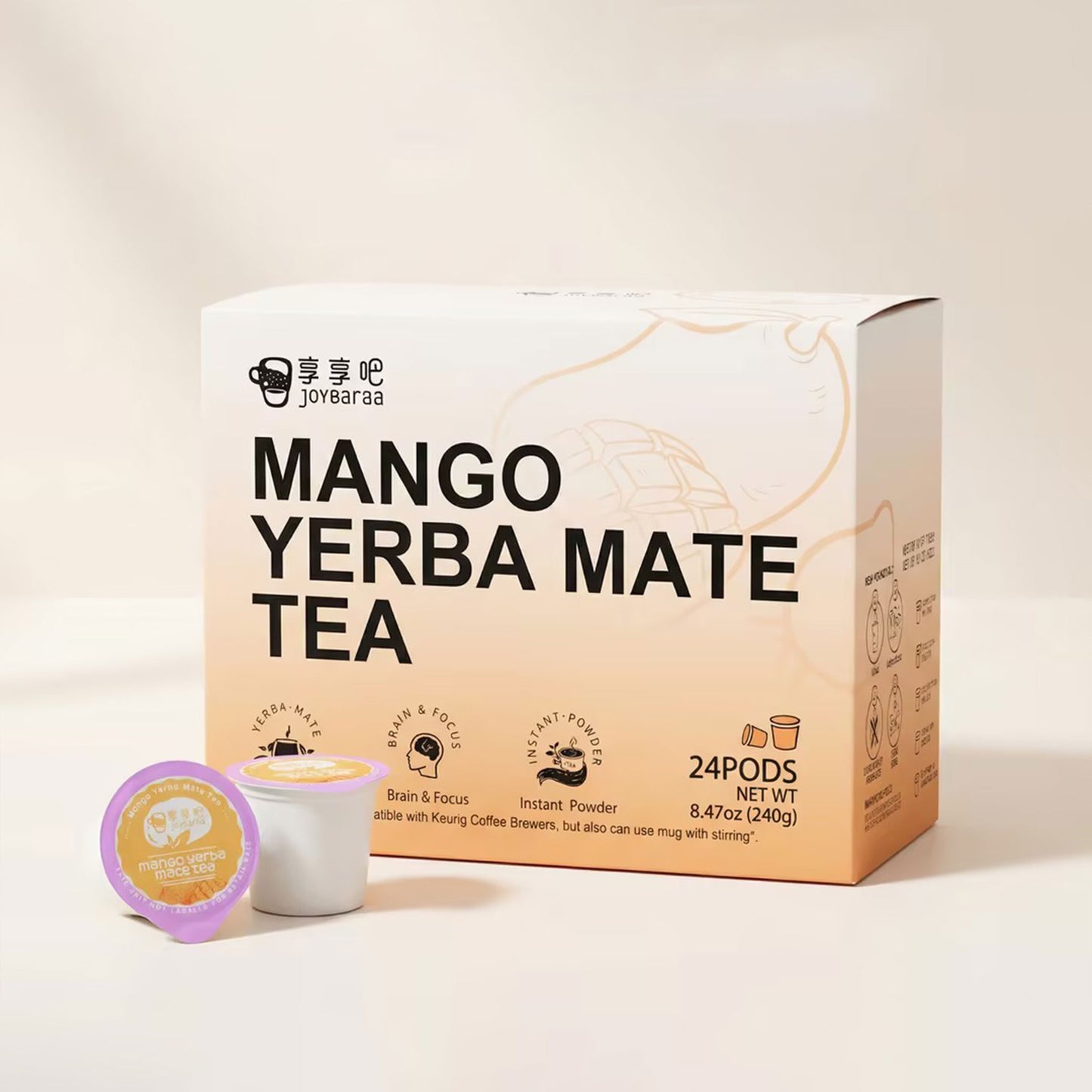 Mango Yerba Tea 24 K-Cup Pods