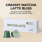 Matcha Latte Tea 20 Pods for Nespresso Original Machine