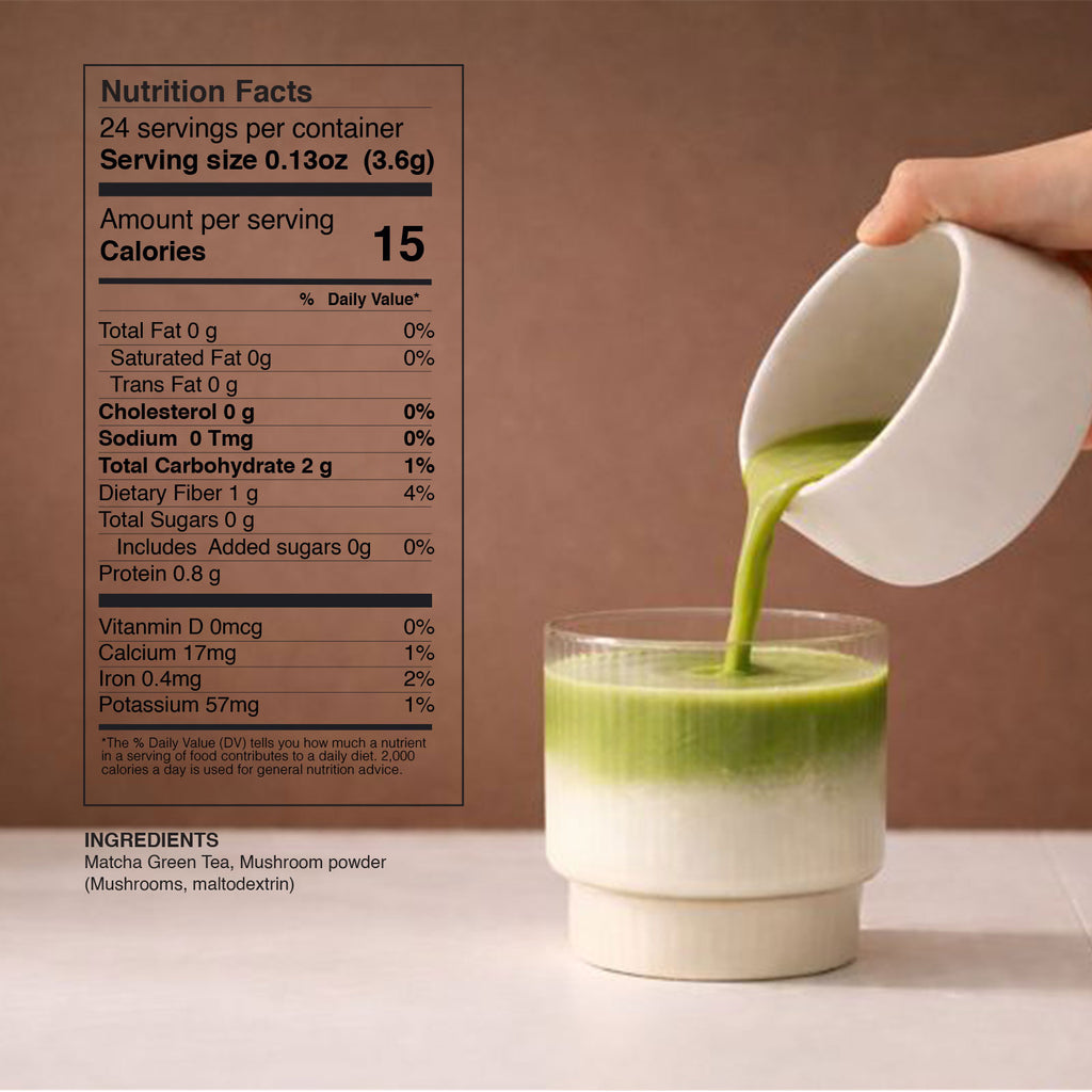 Mushroom Matcha Tea 24 Pods
