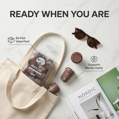 Mushroom Matcha Tea 24 Pods