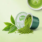 Organic Matcha Ceremonial Tea 20 Pods for Nespresso Machine