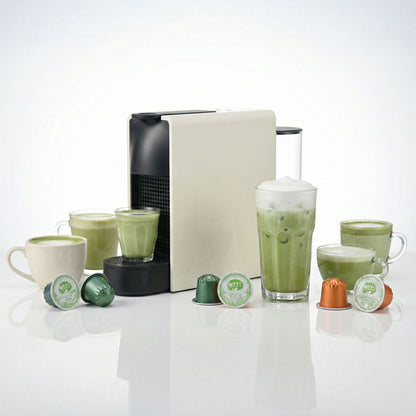 Organic Matcha Ceremonial Tea 20 Pods for Nespresso Original Machine