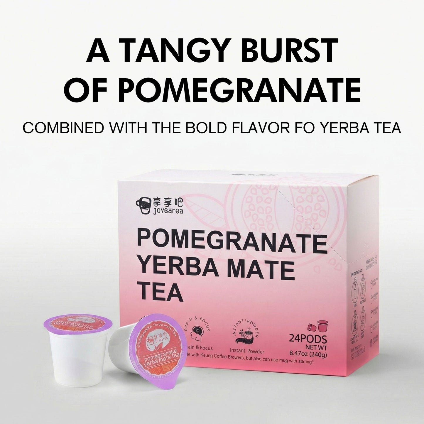 Pomegranate Yerba Tea 24 K-Cup Pods