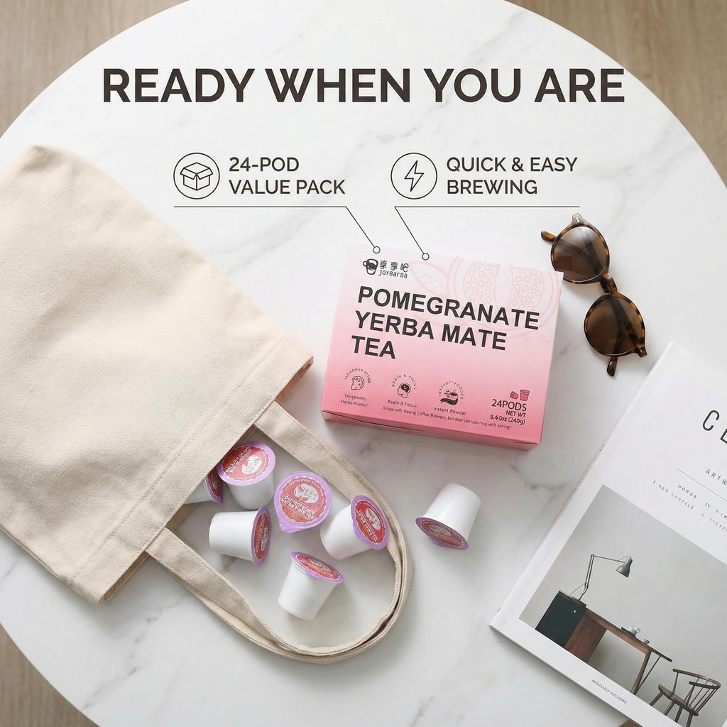 Pomegranate Yerba Tea 24 K-Cup Pods