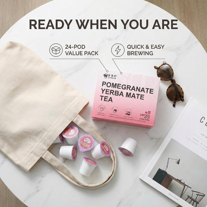 Pomegranate Yerba Tea 24 K-Cup Pods