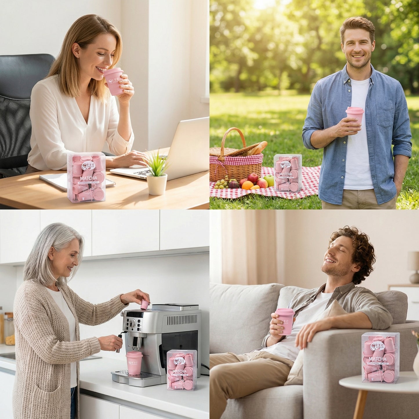 Strawberry Matcha Tea 24 Pods