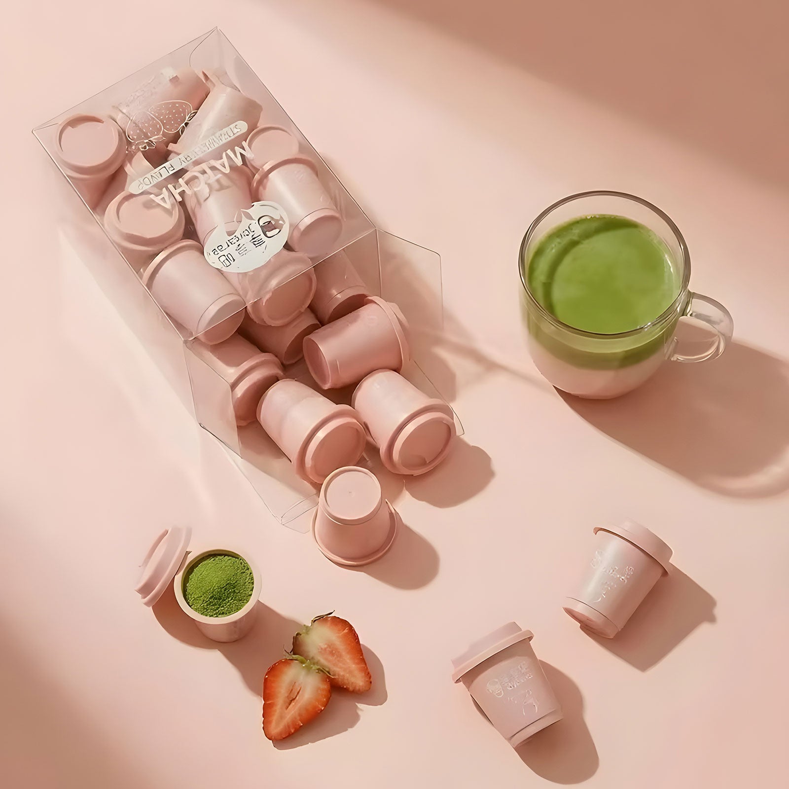 Strawberry Matcha Tea 24 Pods