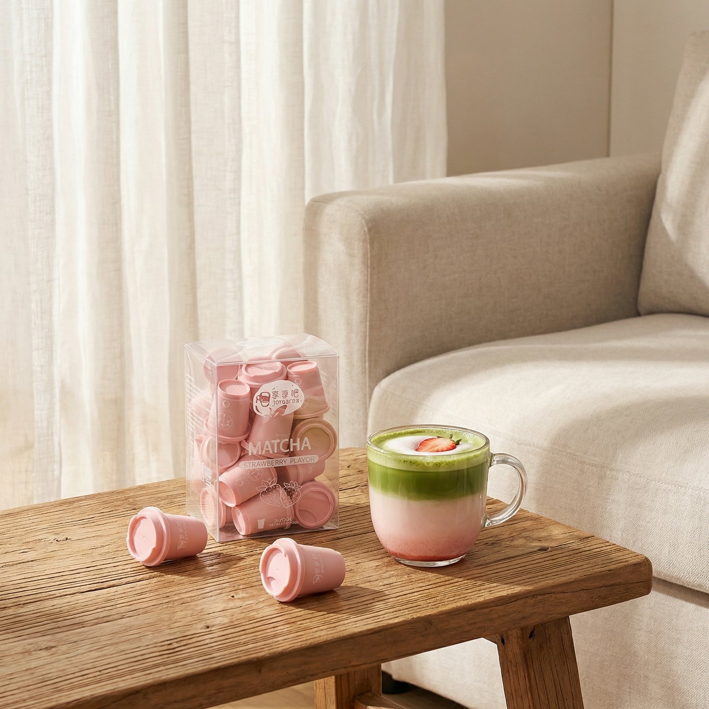 Strawberry Matcha Tea 24 Pods