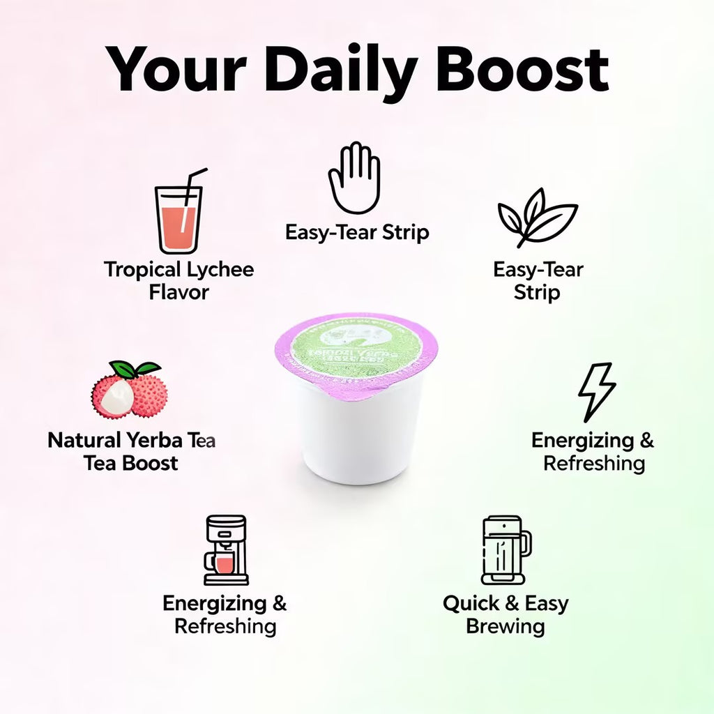 Lychee Yerba Tea 24 K-Cup Pods