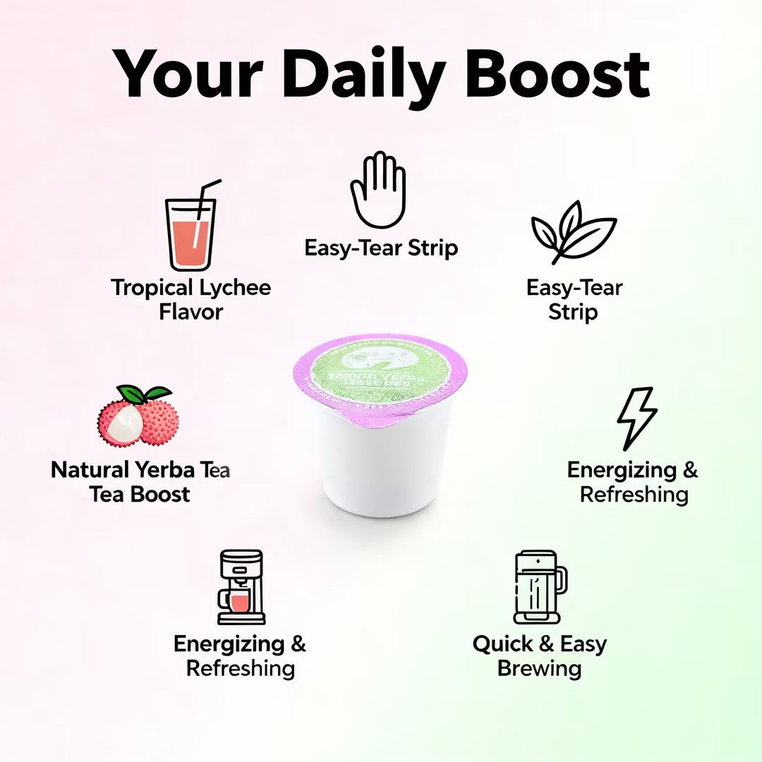 Lychee Yerba Tea 24 K-Cup Pods