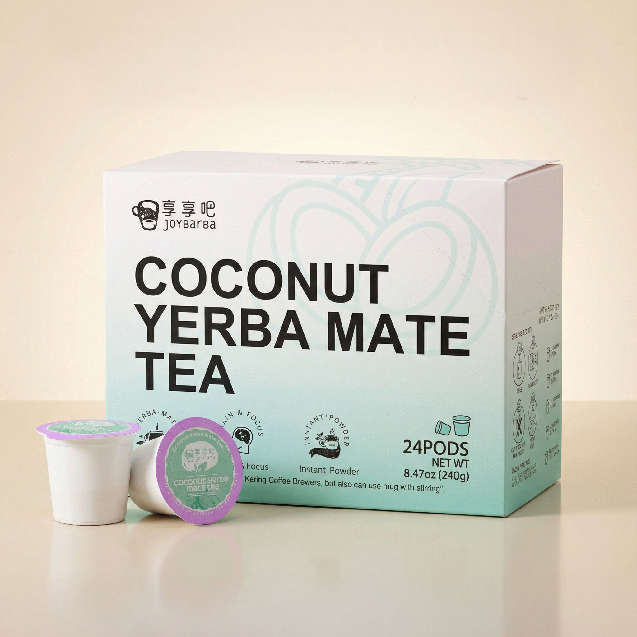 Coconut Yerba Tea 24 K-Cup Pods